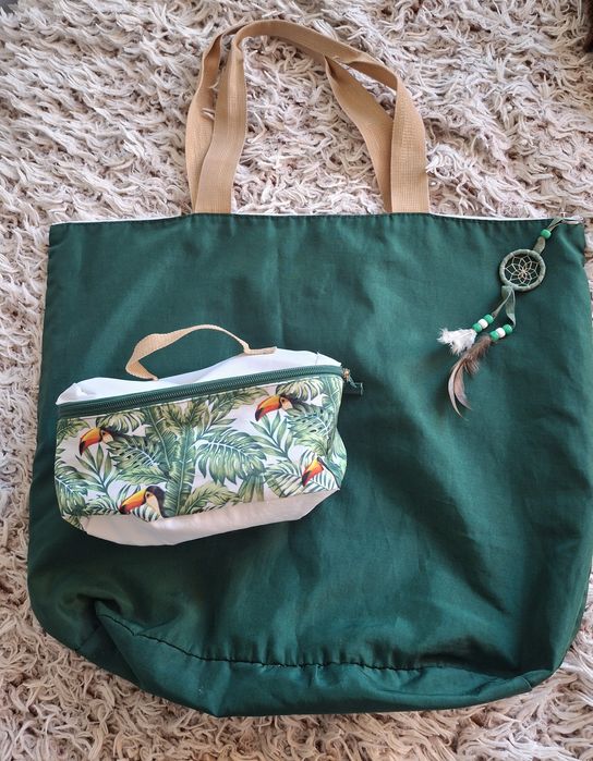 Torba i kosmetyczka Yves Rocher letnia Happy Sommer tukan