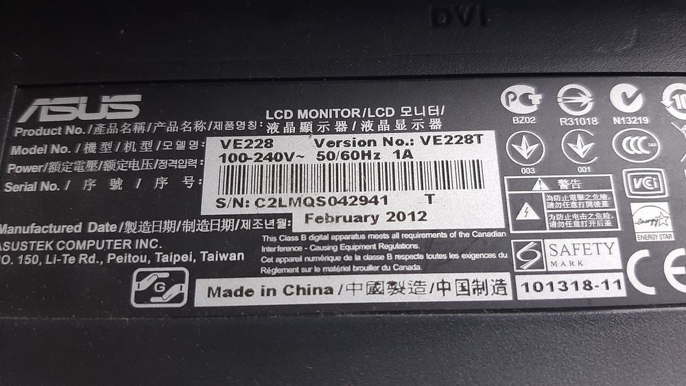 Sprzedam monitor asus