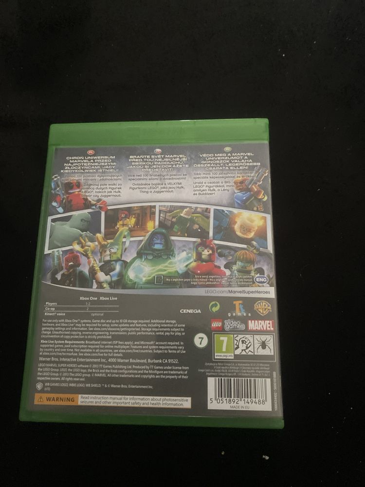 Gra Lego Marvel Super Heroes Xbox one/series s