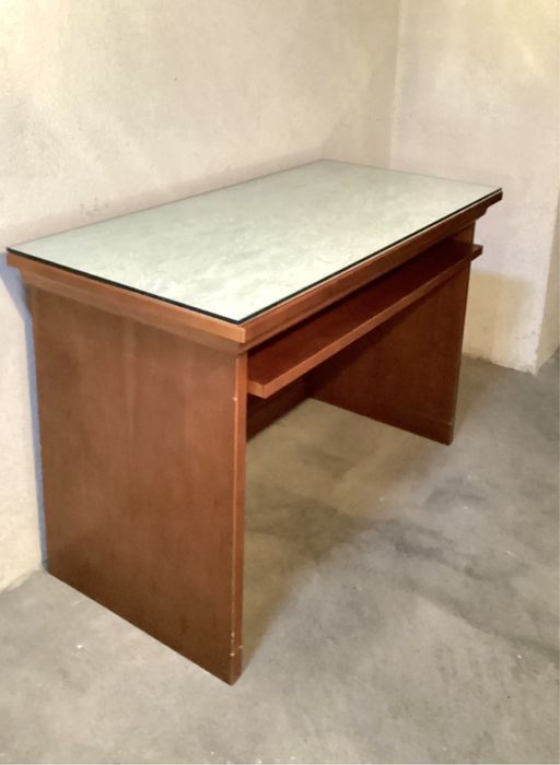 Mesa secretaria de madeira maciça