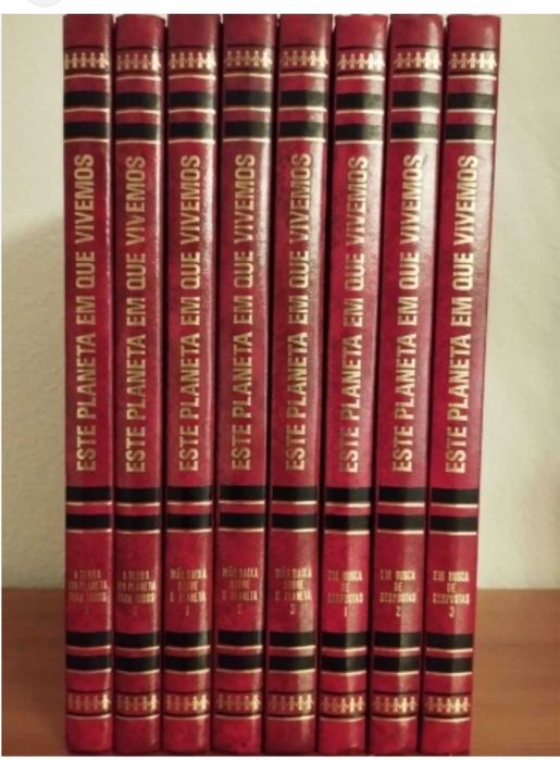 Coleção 8 livrros - Este Planeta em que Vivemos - Amigos do Livro Ed.