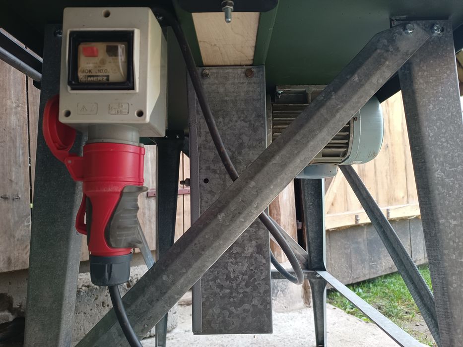 Mocna 6 kW Piła stołowa 400v krajzega cerkularka cerkukatka cyrkular