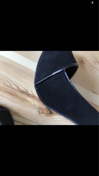 Szpilki czarne stradivarius 37