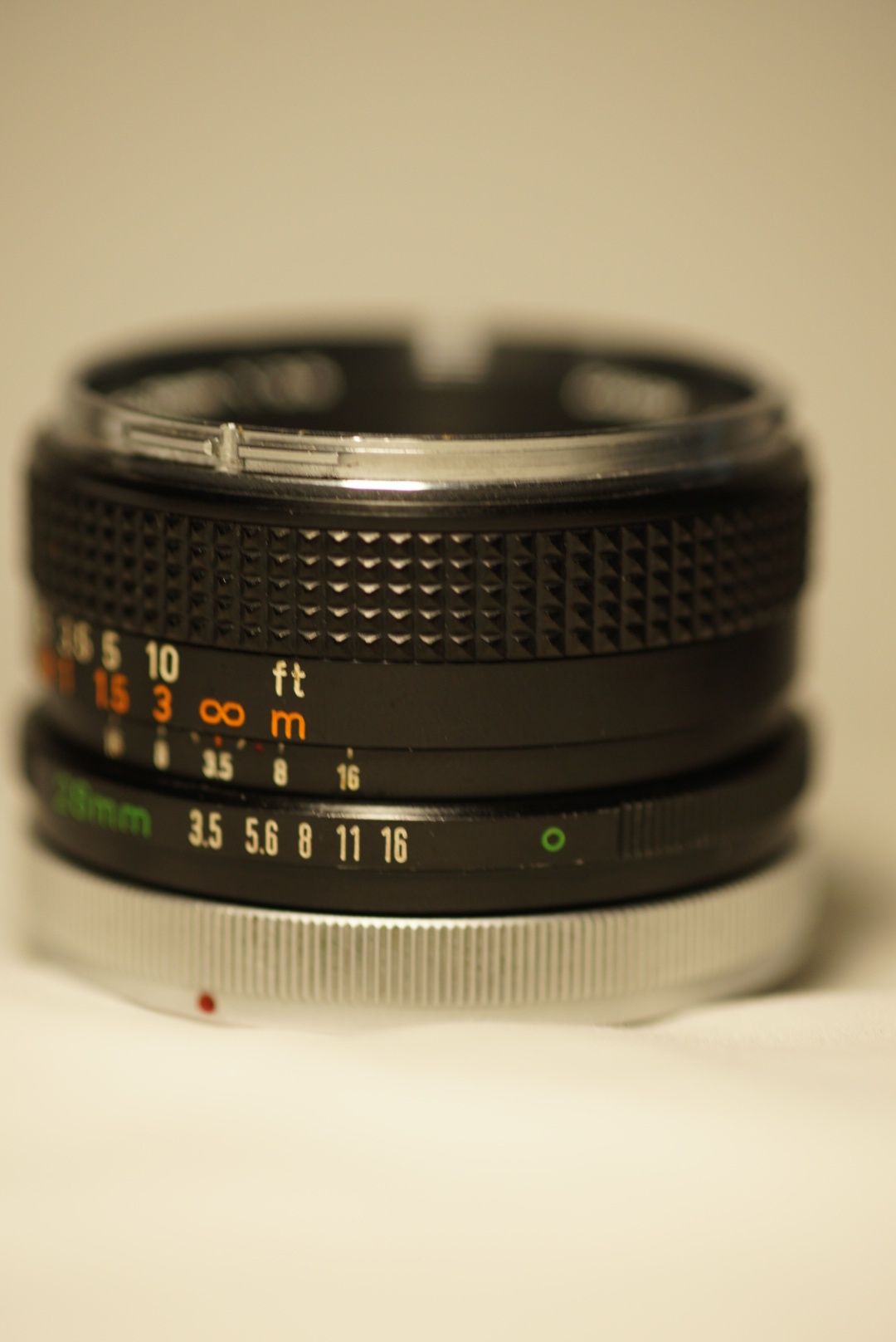 Canon FD 28mm f3.5 Chrome Nose