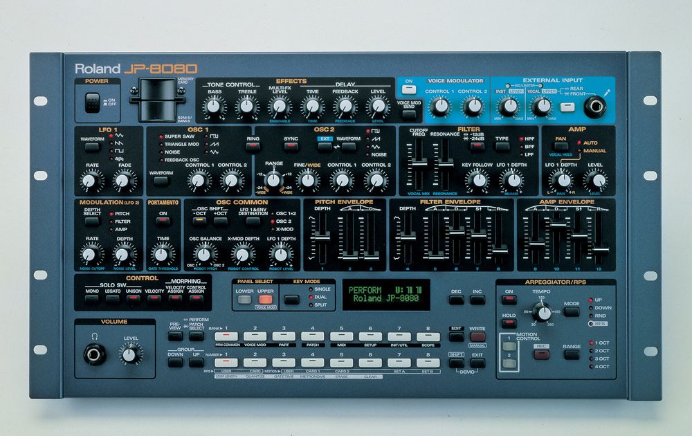 Roland JP-8080 do syntezator - uszy rack