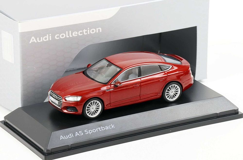 Audi A5 Sportback Matador Red Metalik 2017 Spark 1:43