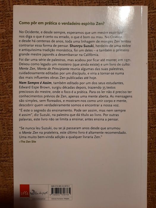 Nem Sempre É Assim  - Como Praticar o Verdadeiro Espírito Zen