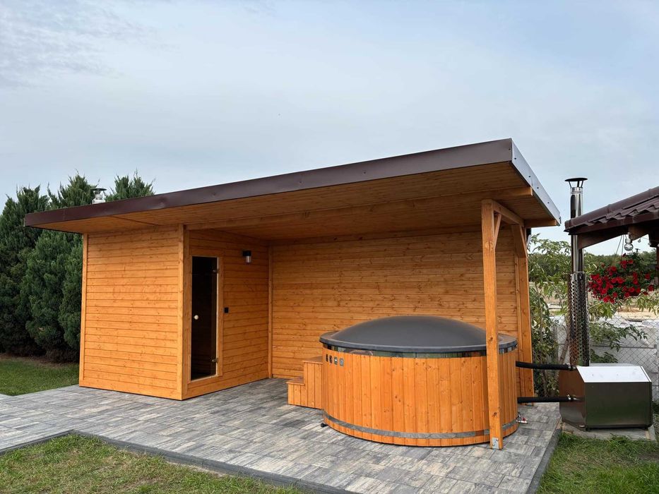 Sauna ogrodowa-domowa