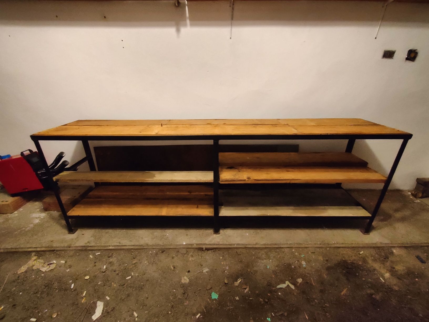 Solidny stół warsztatowy/garażowy