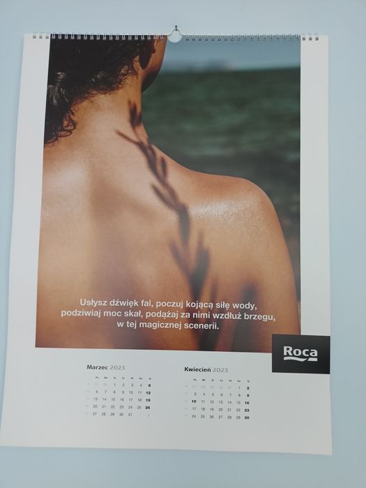 Stary kalendarz ścienny 2023