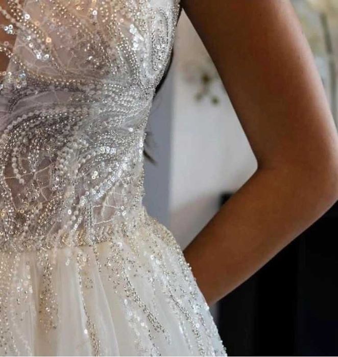 Suknia ślubna księżniczka rozmiar 38/36 ivory jak nowa, Warszawa Wola