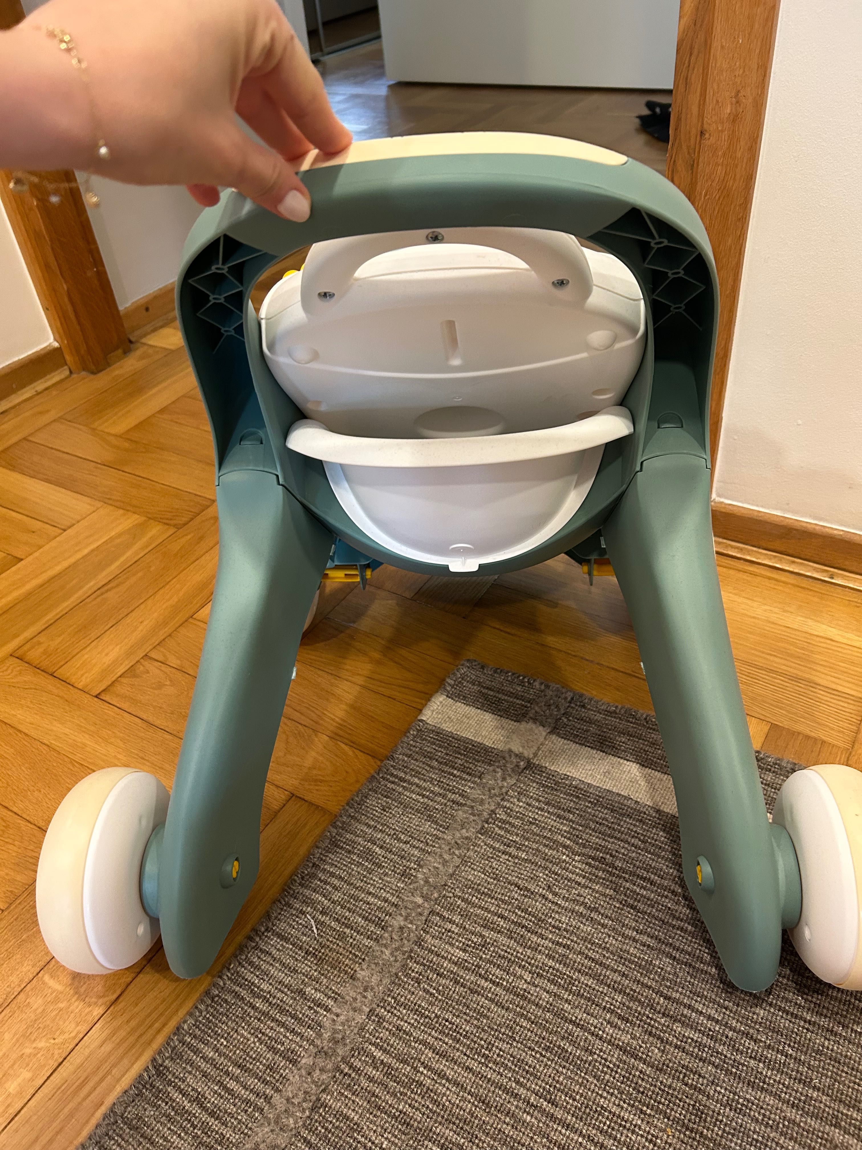 SMOBY Little Chodzik 3w1 Pchacz Interaktywny Wózek