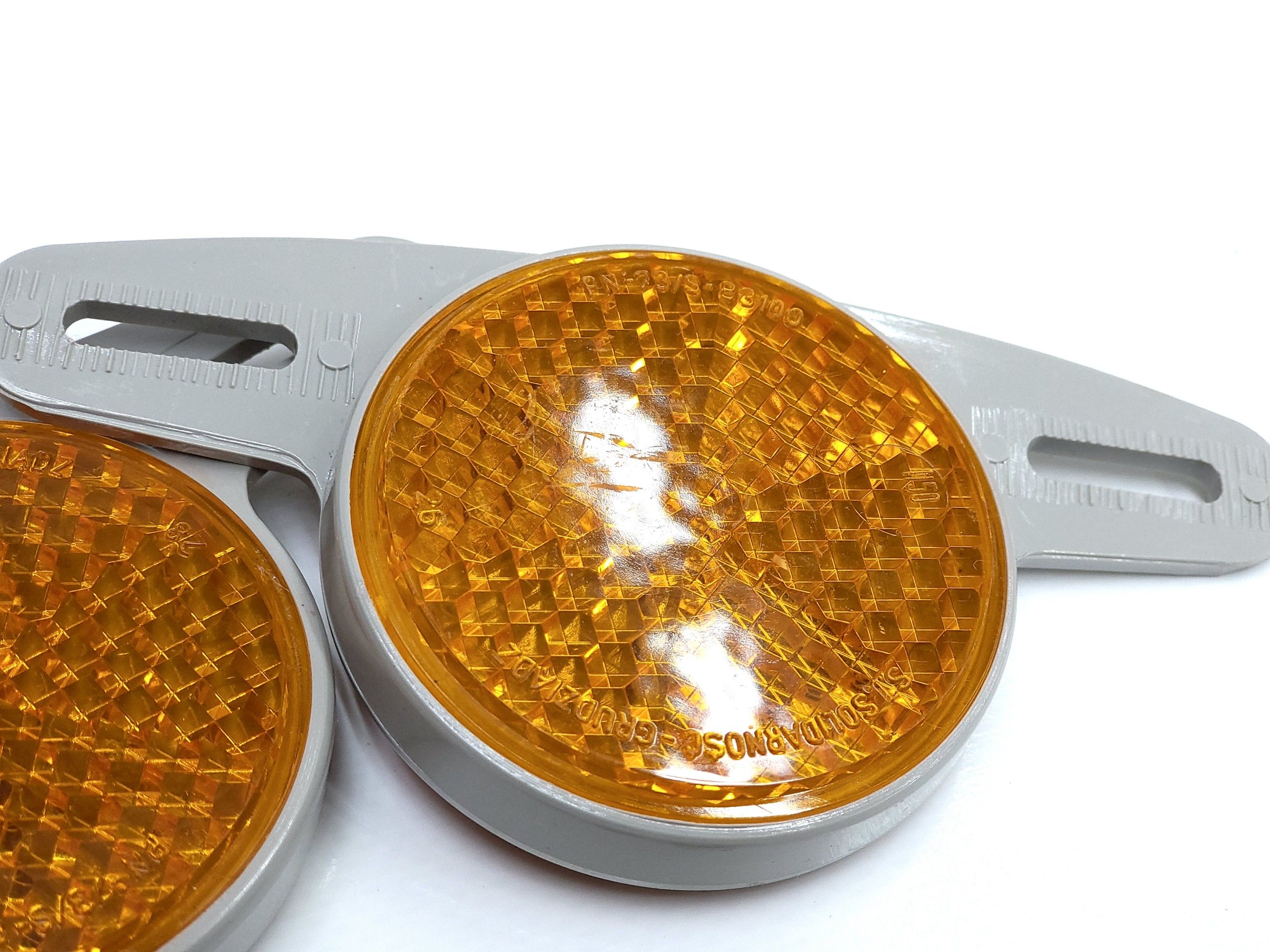 NOWE Odblaski kół szare ZZR Romet Karat Czajka Sokół Wigry Flaming Lux