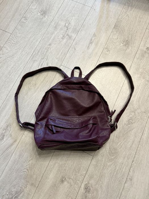 Plecak damski o kolorze  burgundowym H&M