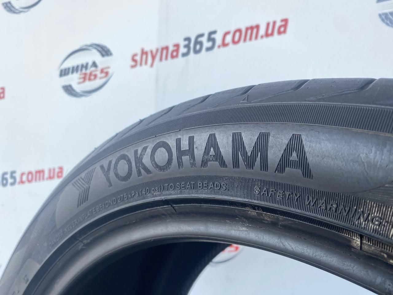 Резина б/у лето 275/40 r20 yokohama advan sport 4mm