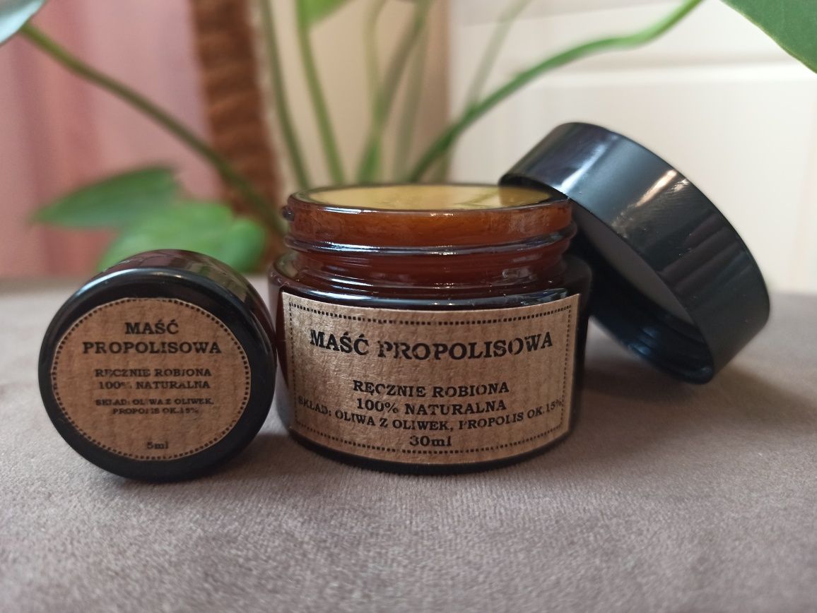 Maść propolisowa, oliwka propolisowa 60 ml