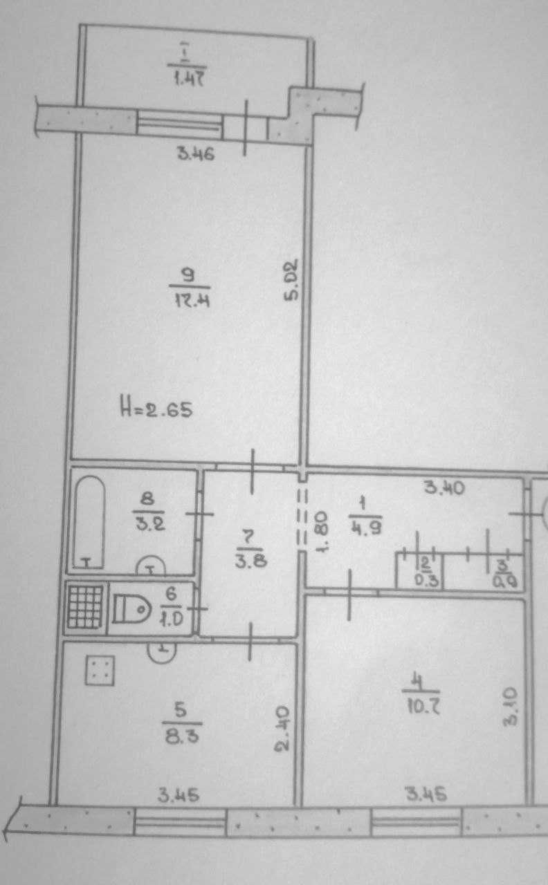 Продам 2-х кімнатну квартиру на Макулані [Всебратське 2], 20 500 $