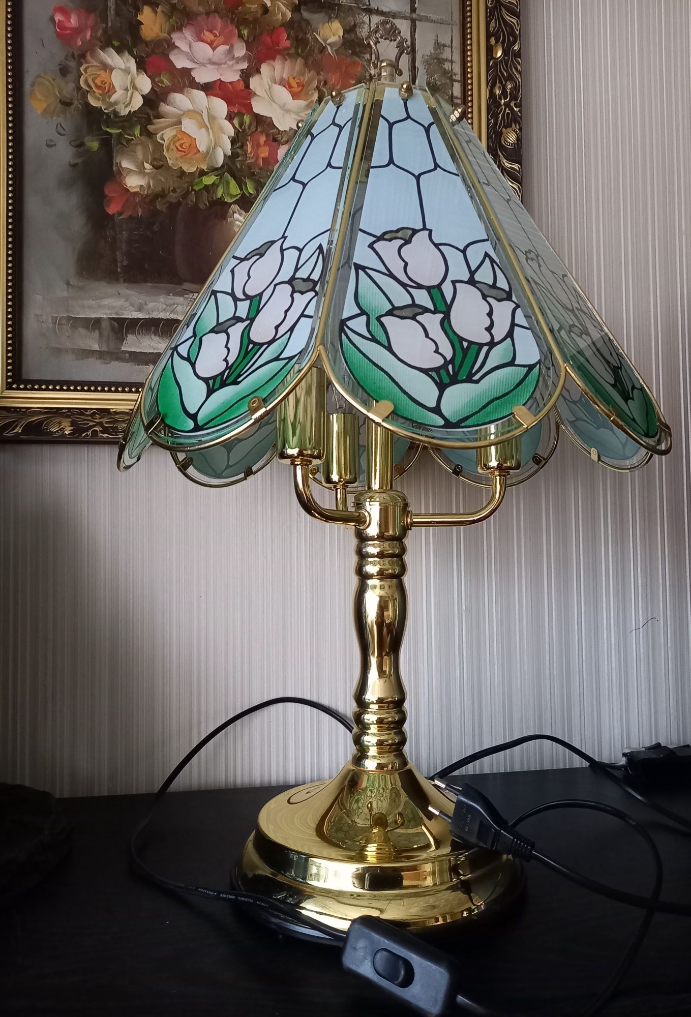 Lampa stołowa gabinetowa