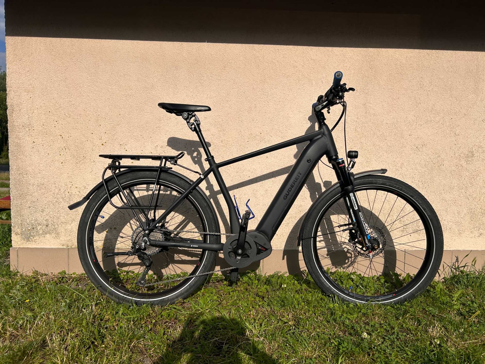 Rower elektryczny Gudereit ET 12 Evo – komfort, moc, jakość BOSCH CX