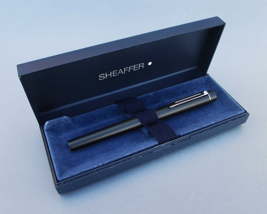 1980 Caneta de Tinta Permanente SHEAFFER Targa 1002 MATTE BLACK - USA