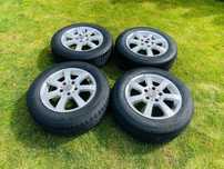 Komplet! Koła Opony Felgi 15" 5x112 VW Skoda Audi ET38 195/65/15