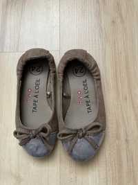 Balerinki buciki dla dziewczynki, rozmiar 24, Tape a l’Oeil
