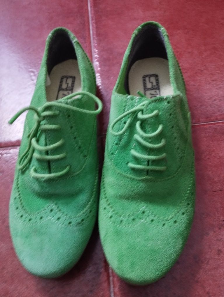 Sapatos verdes Seaside