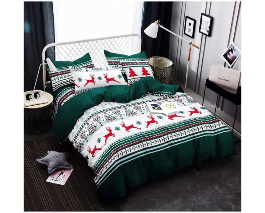 ŚWIĄTECZNA POŚCIEL 160x200 +2 poszewki komplet *WIELE RODZAJÓW*