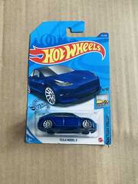 Hot Wheels Tesla Model 3 factory fresh green speed elon musk X