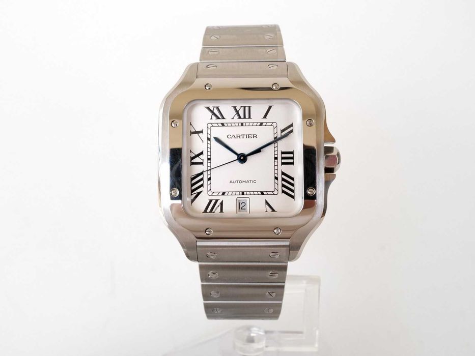 Cartier Santos de Cartier Large White Dial 40mm