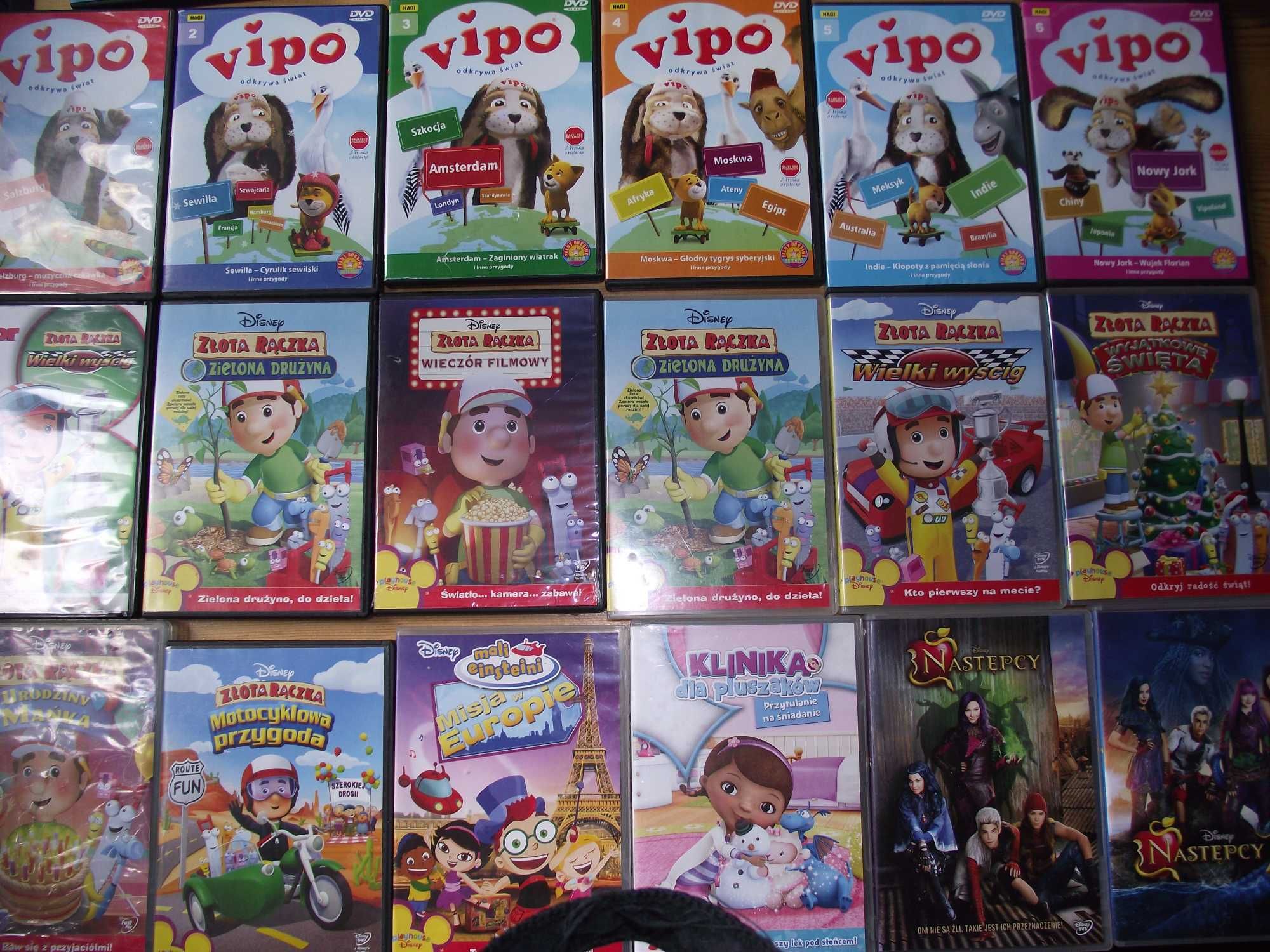 Vipo odkrywa  świat edukacja bajka film dvd