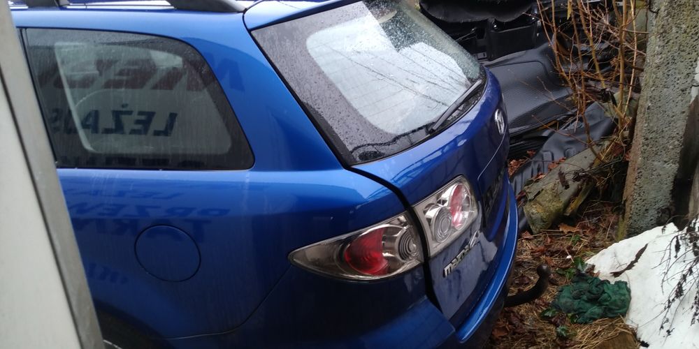 mazda 6 kombi drzwi koła klapa fotele skóra konsola deska