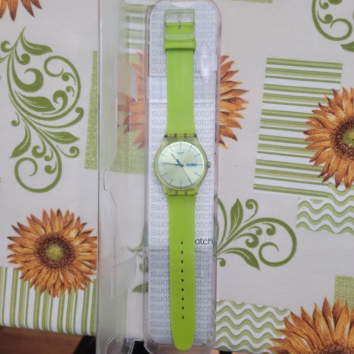 Relogio swatch verde