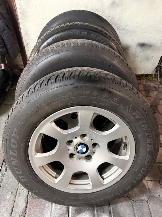 Koła Bmw Ori BMW E60. 16 cali 215/65/16. Opony Zima.