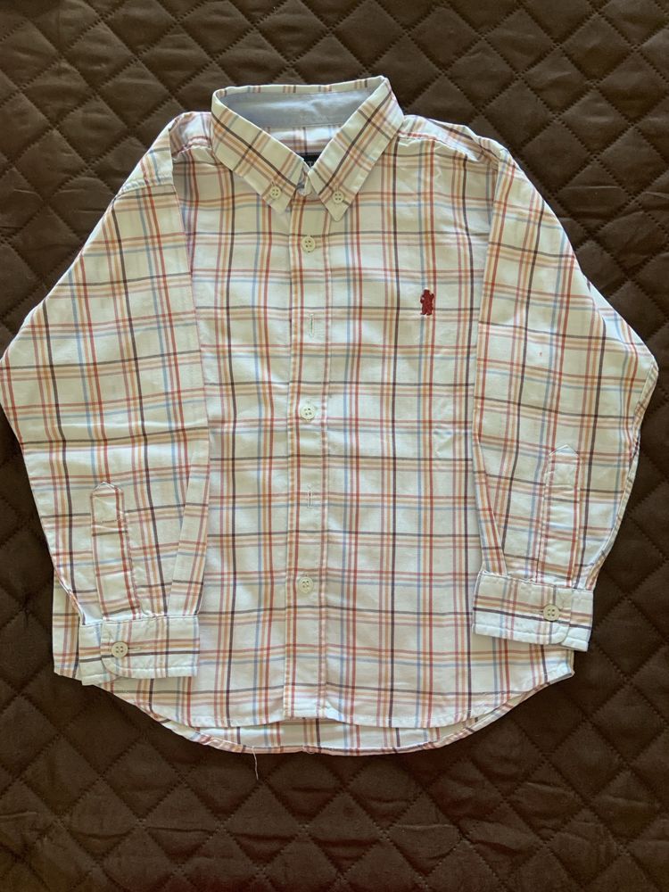 2 camisas menino 3/4 anos Ralph Lauren e P. Patapon