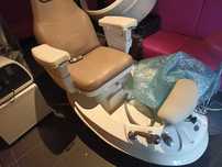 fotel do pedicure spa z hydromasarzem