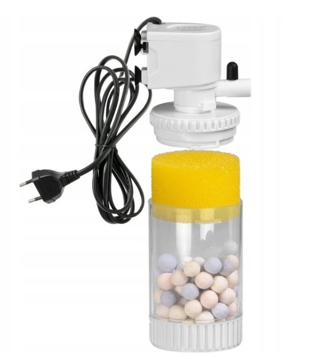 Nowy filtr wewnętrzny do akwarium NEOCLEAR  400l/h 20-40l