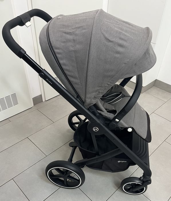Cybex balios S LUX soho grey szary wózek spacerowy spacerówka przód
