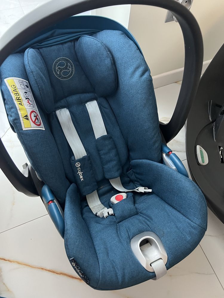 Fotelik cybex cloud Z i-size z bazą + gratisy