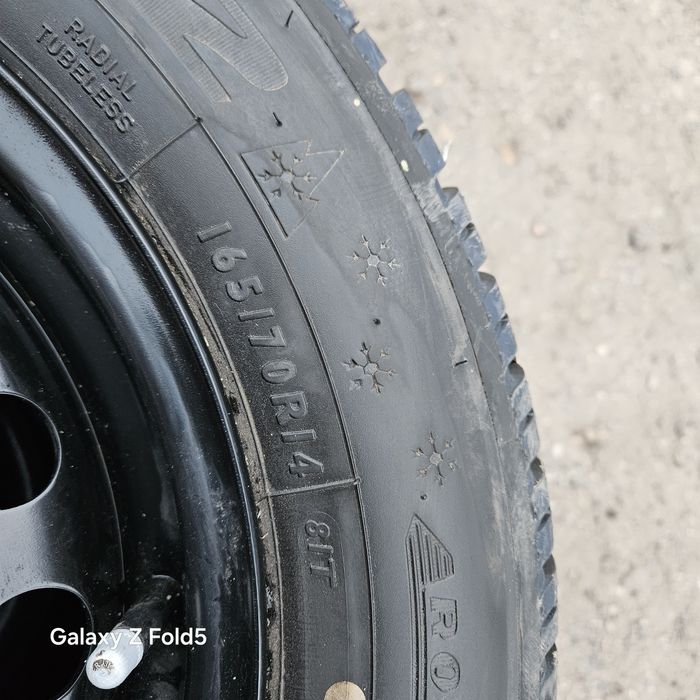 2x Nowe opony zimowe 165/70/14 81T Dunlop 2023rok