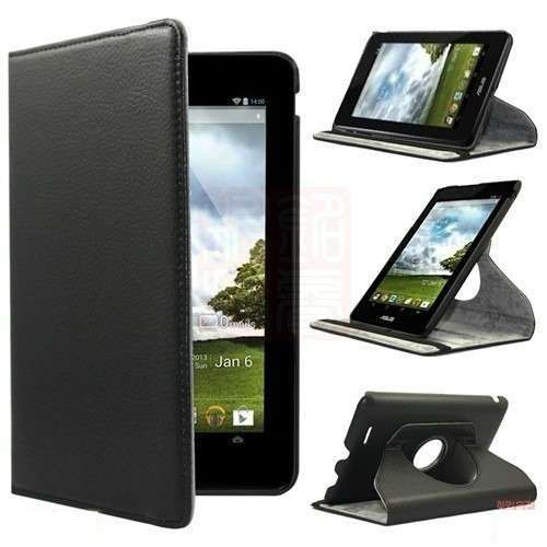 R641 Capa Pele 360º Asus FonePad HD 7 ME372 ME372CG Novo! ^A