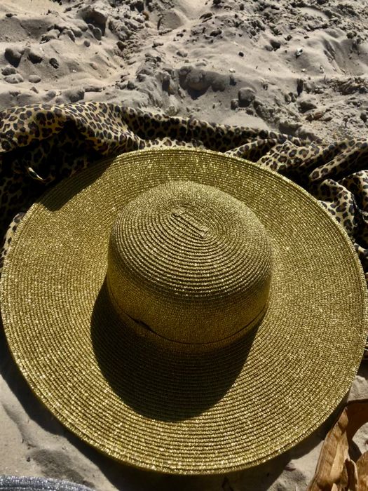 Шляпа золото серебро