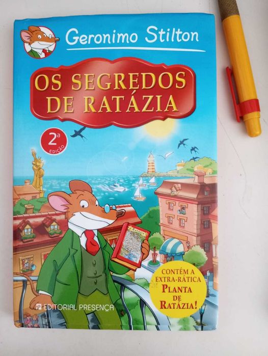 Lote 8 Livros G.STILTON, novos