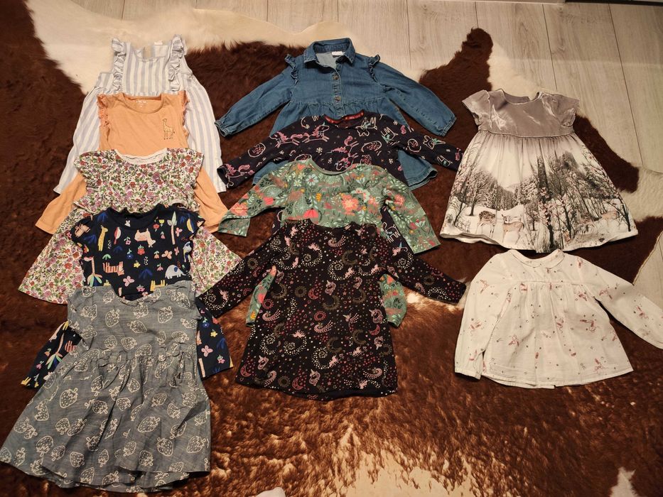 ubranka dla dziewczynki rozmiar 92