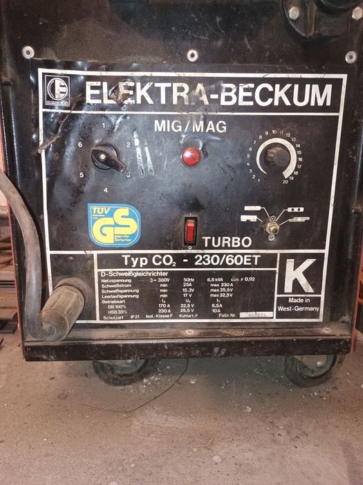 Migomat, spawarka ELEKTRA BECKUM 230A