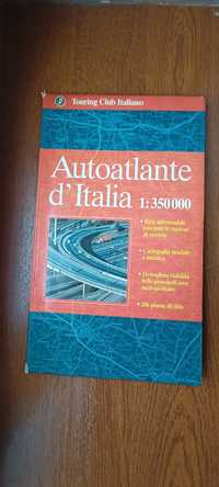 Atlas samochodowy Italia - Włochy.