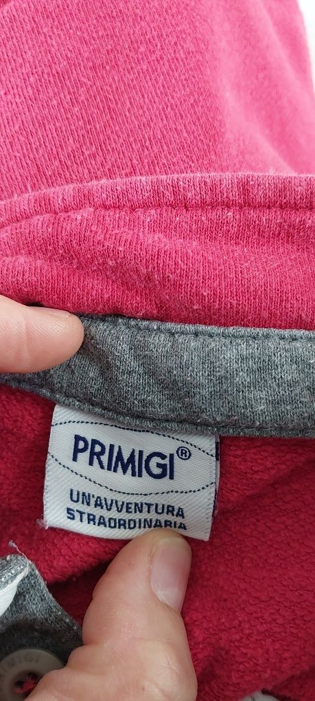 Bluza polo dresowa niemowlęca primigi 74-80