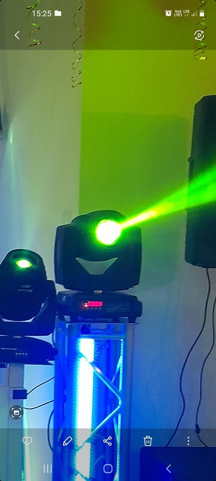 Ruchoma glowa HQ linio beam 200