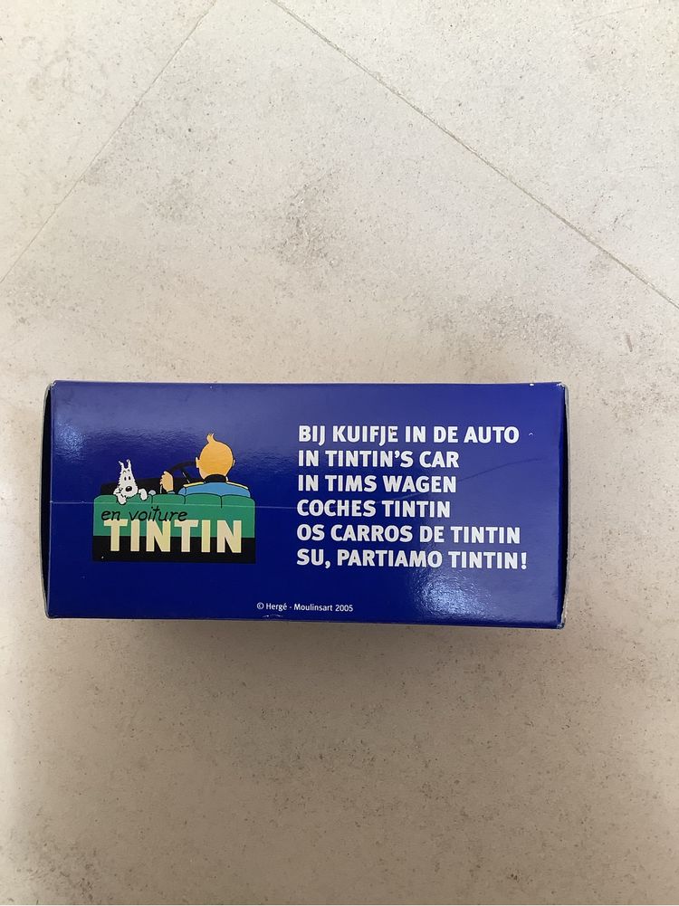 Carro do Tintin em muito bom estado