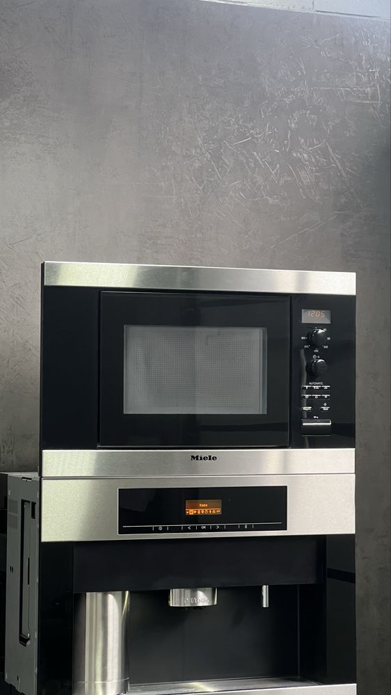 3в1 КОМПЛЕКТ духовой шкаф Miele H5461B кофемашина CVA5060 СВЧ M8160
